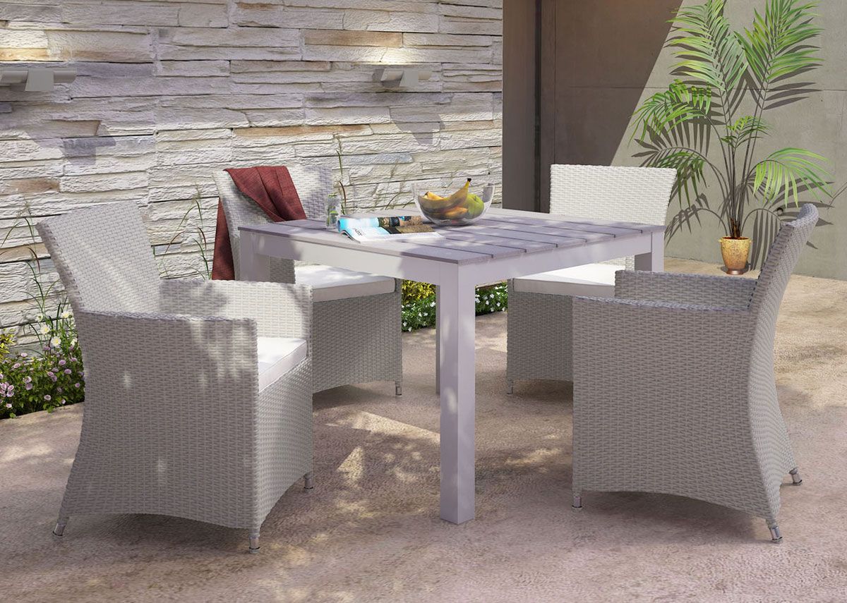 Ansonia Patio Dining Table Set