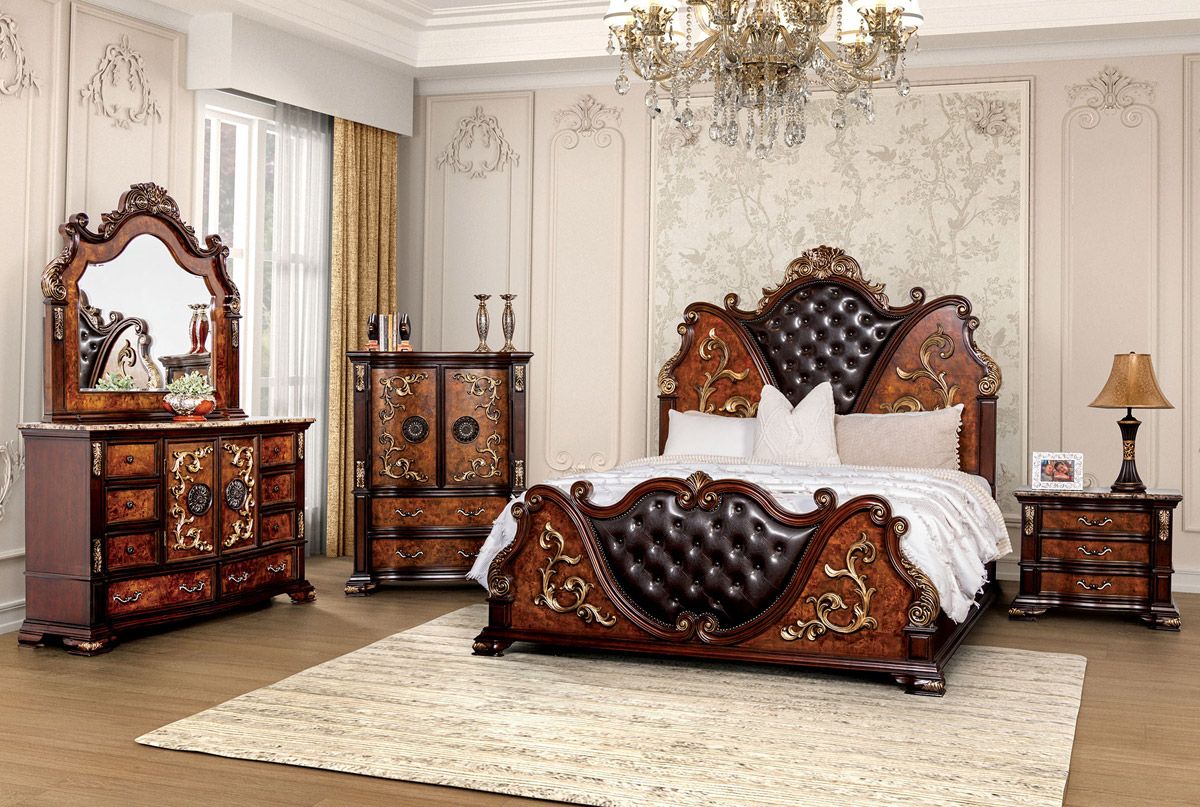 Antoinetta Traditional Style Bedroom Set