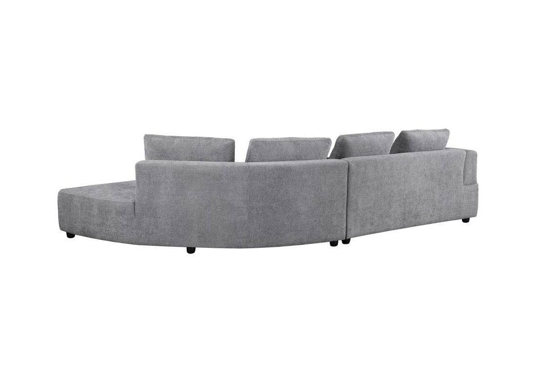 Arcadia Curved Sectional Back Side