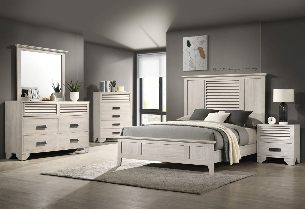 Arden Bedroom Furniture White Wash