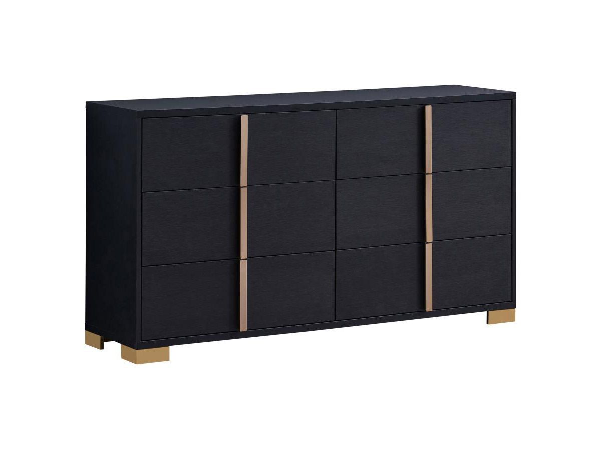 Astrid Black Finish Dresser