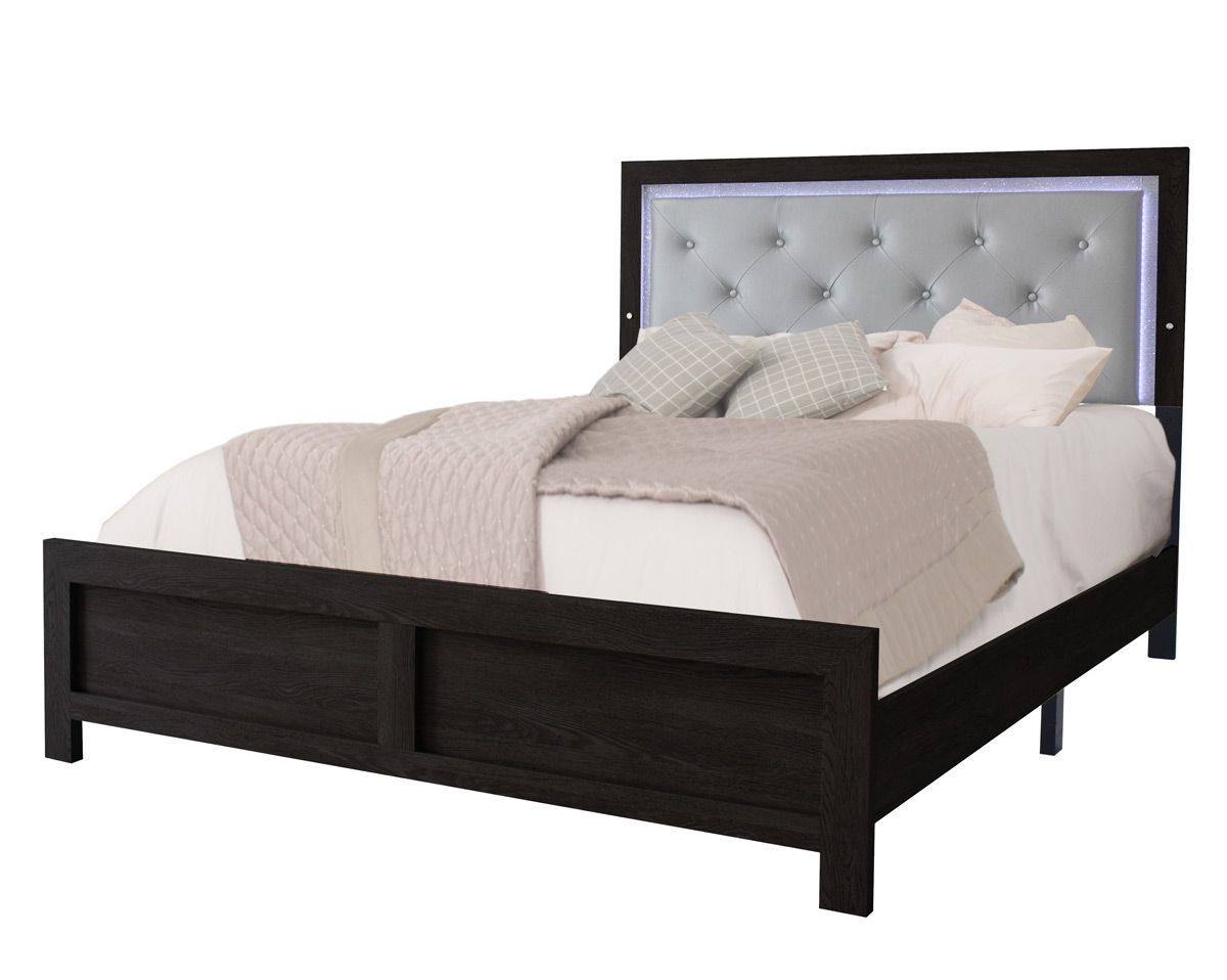 Austin Contemporary Bed With LED Lights