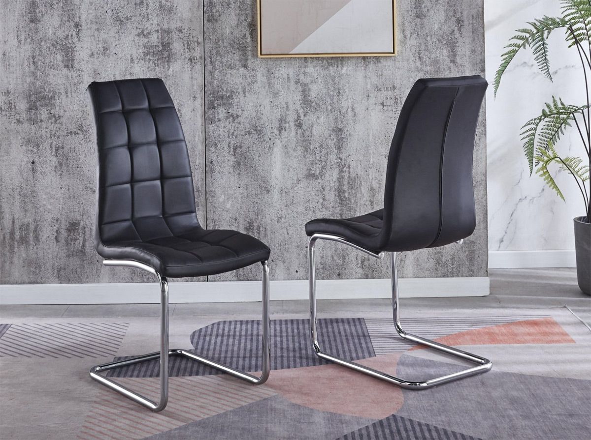 Bacarda Black Chairs