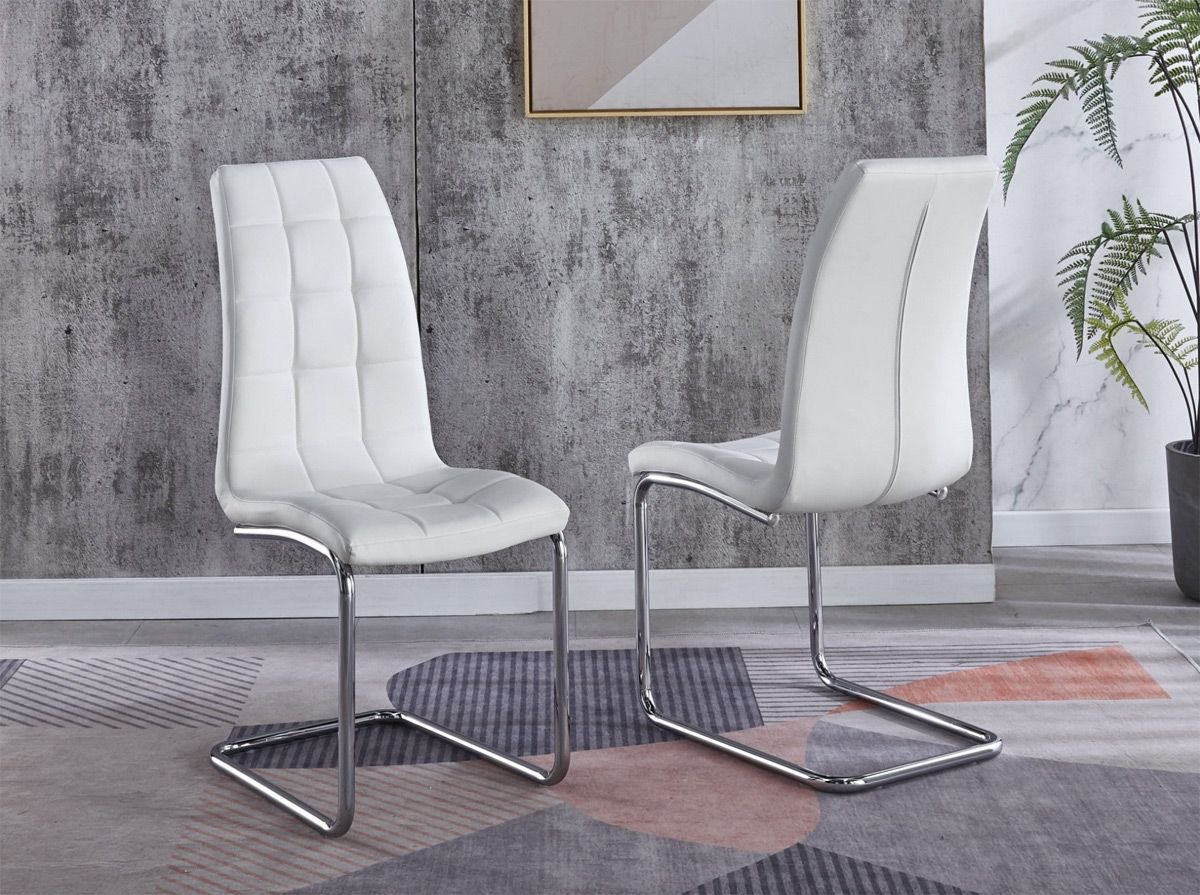 Bacarda White Chairs