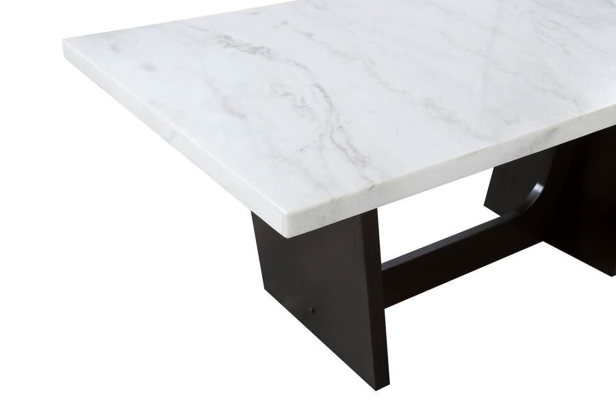 Bayside Dining Table Marble Top