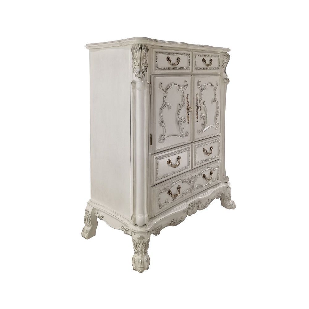 Dresden White Finish Chest