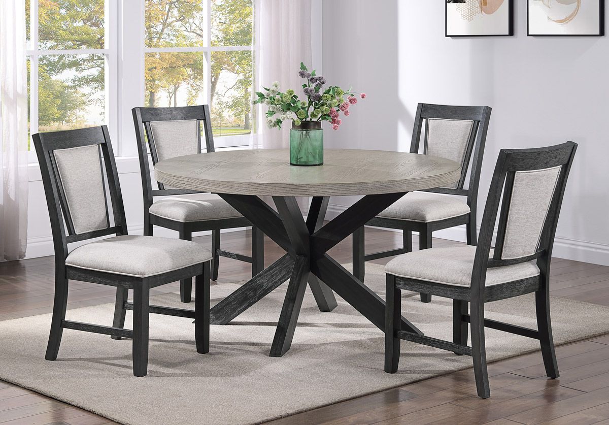 Belin Round Dining Table Set