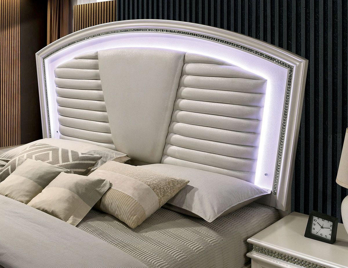 Bellagio LED Light Bed Headboard