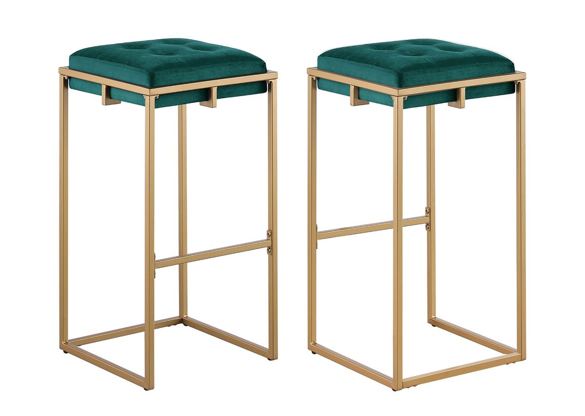 Belo Green Bar Stools