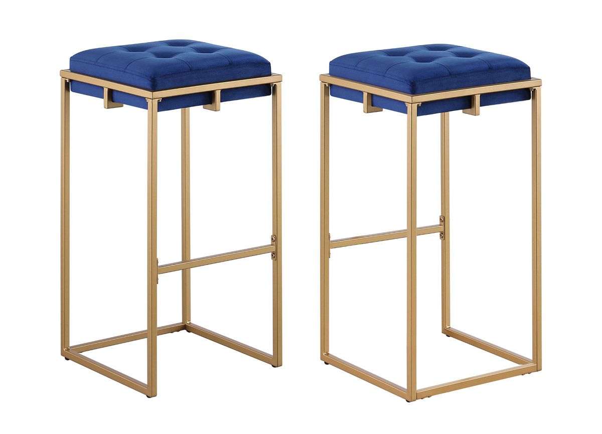 Belo Navy Blue Bar Stools