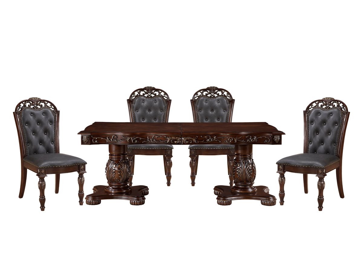 Benicia Traditional Dining Table Set