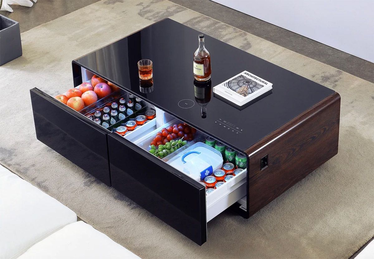 Benton Modern Smart Coffee Table with Speakers