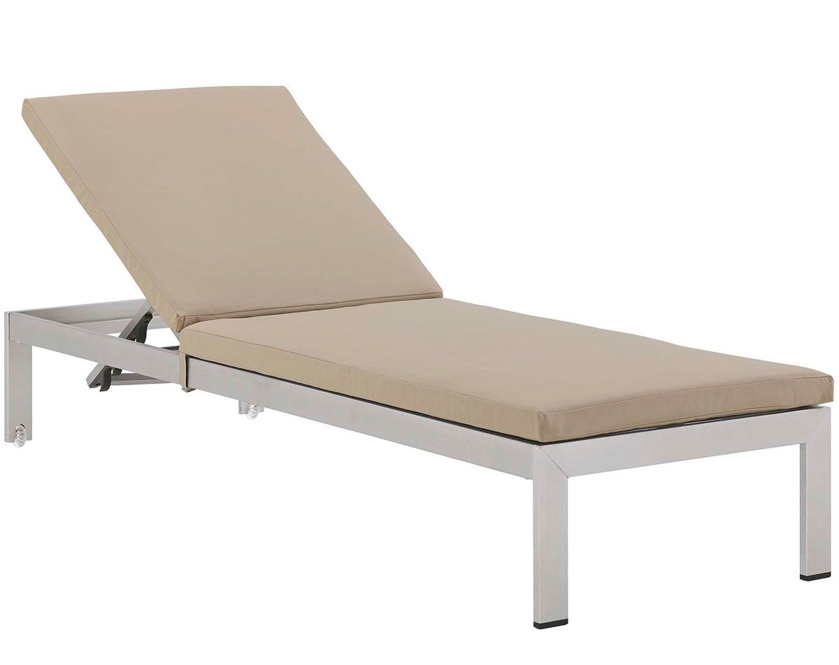 Berkut Beige Pool Area Lounge Chaise