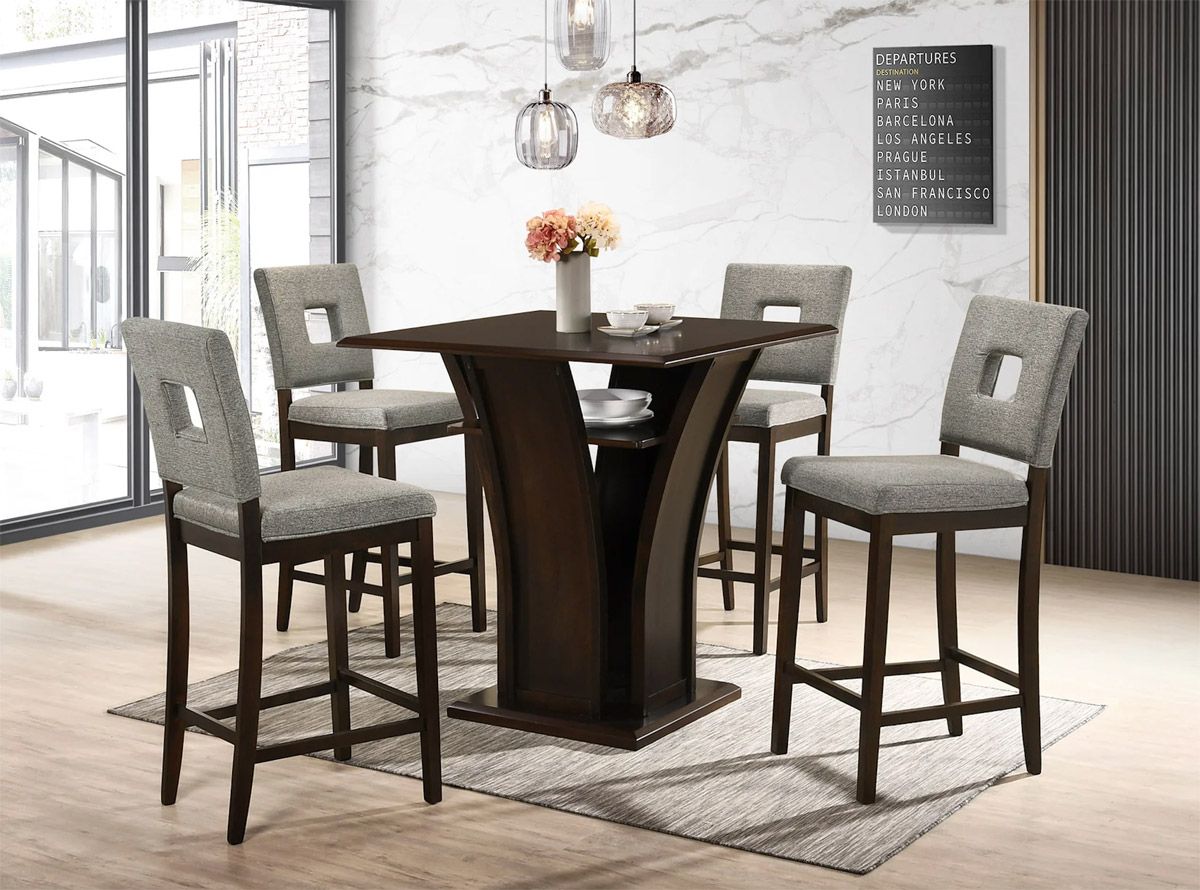 Bermuda 5-Piece Bar Table Set