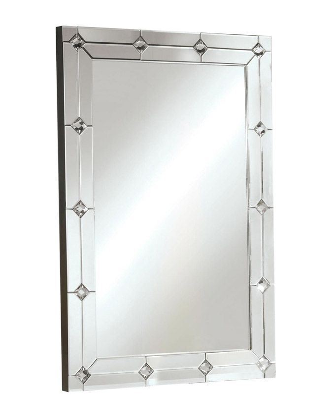 Blaire Wall Mirror With Crystals