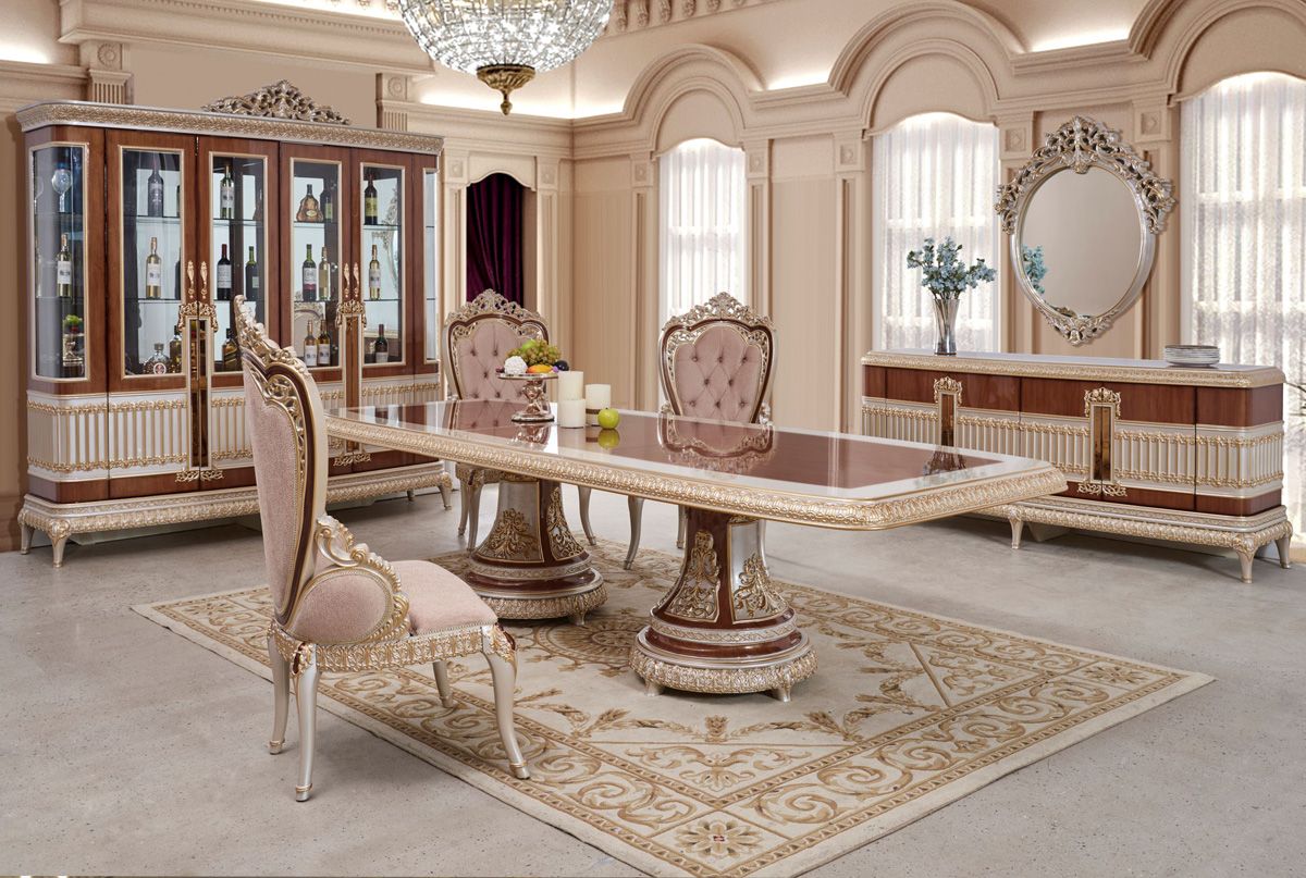 Bourbon Royal Dining Table Collection 7-Pieces