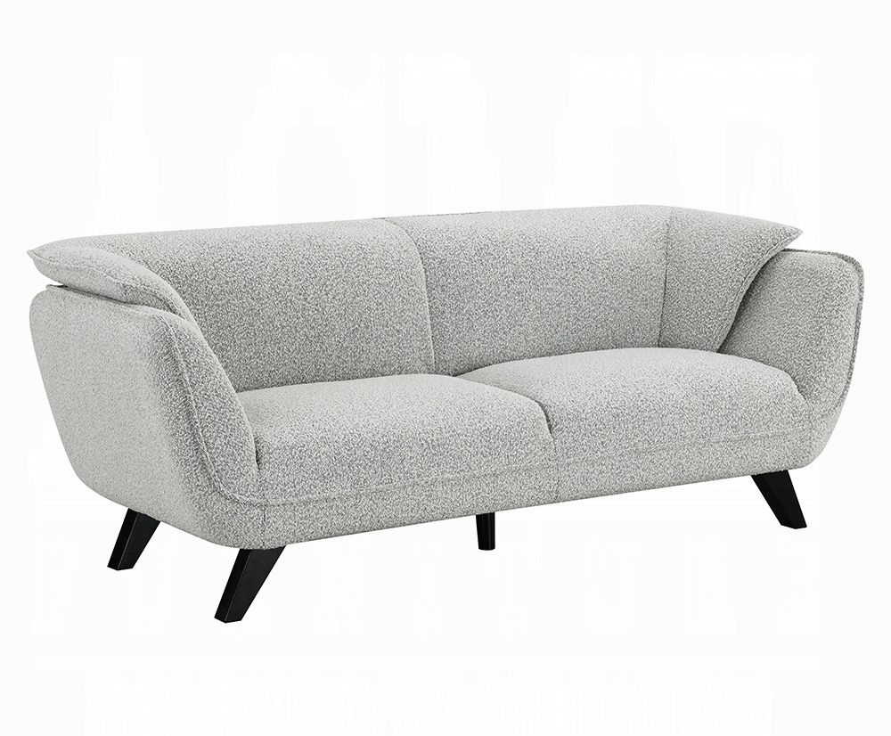 Bourlette Grey Boucle Modern Sofa