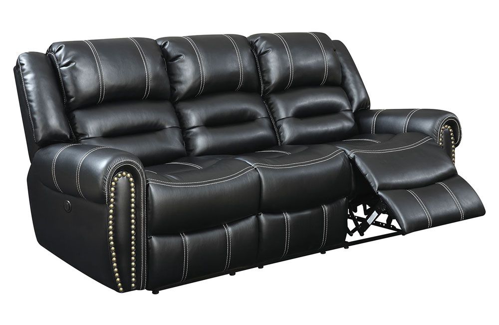 Brent Black Leather Recliner Sofa,Brent Recliner Living Room Furniture,Brent Black Leather Recliner Love Seat,Brent Black Leather Recliner Chair