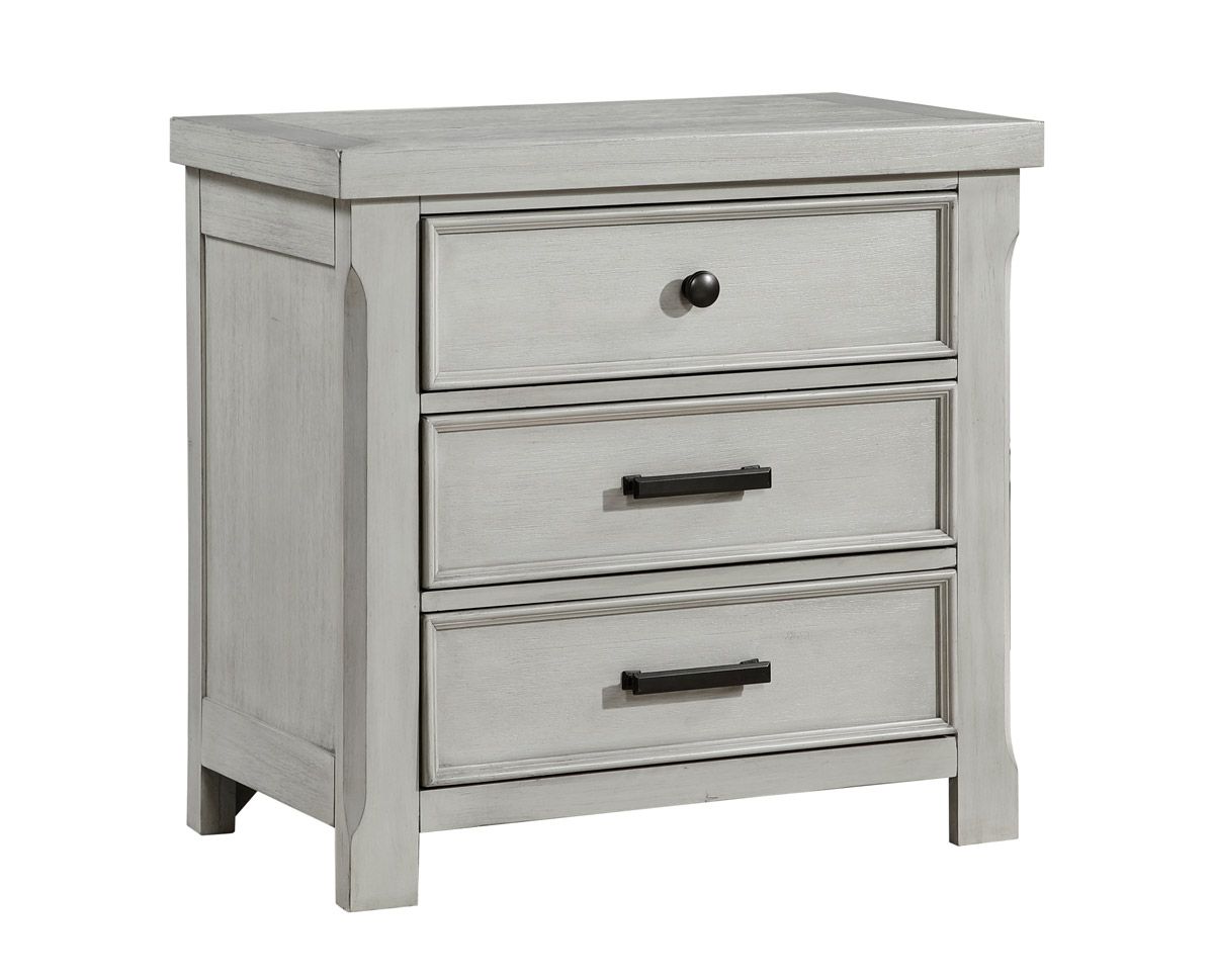 Brickell Grey Finish Night Stand