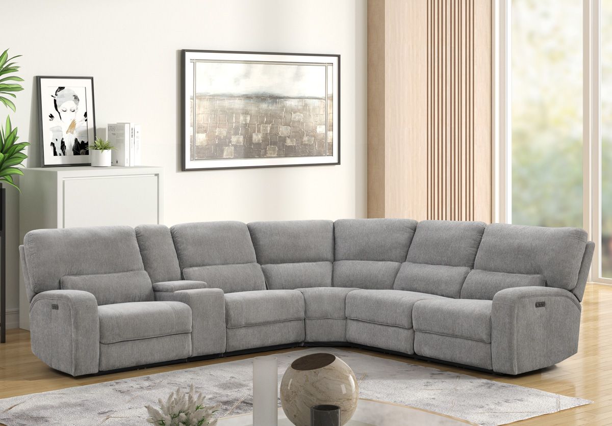 Bunnell Power Recliner Sectional Sofa Set