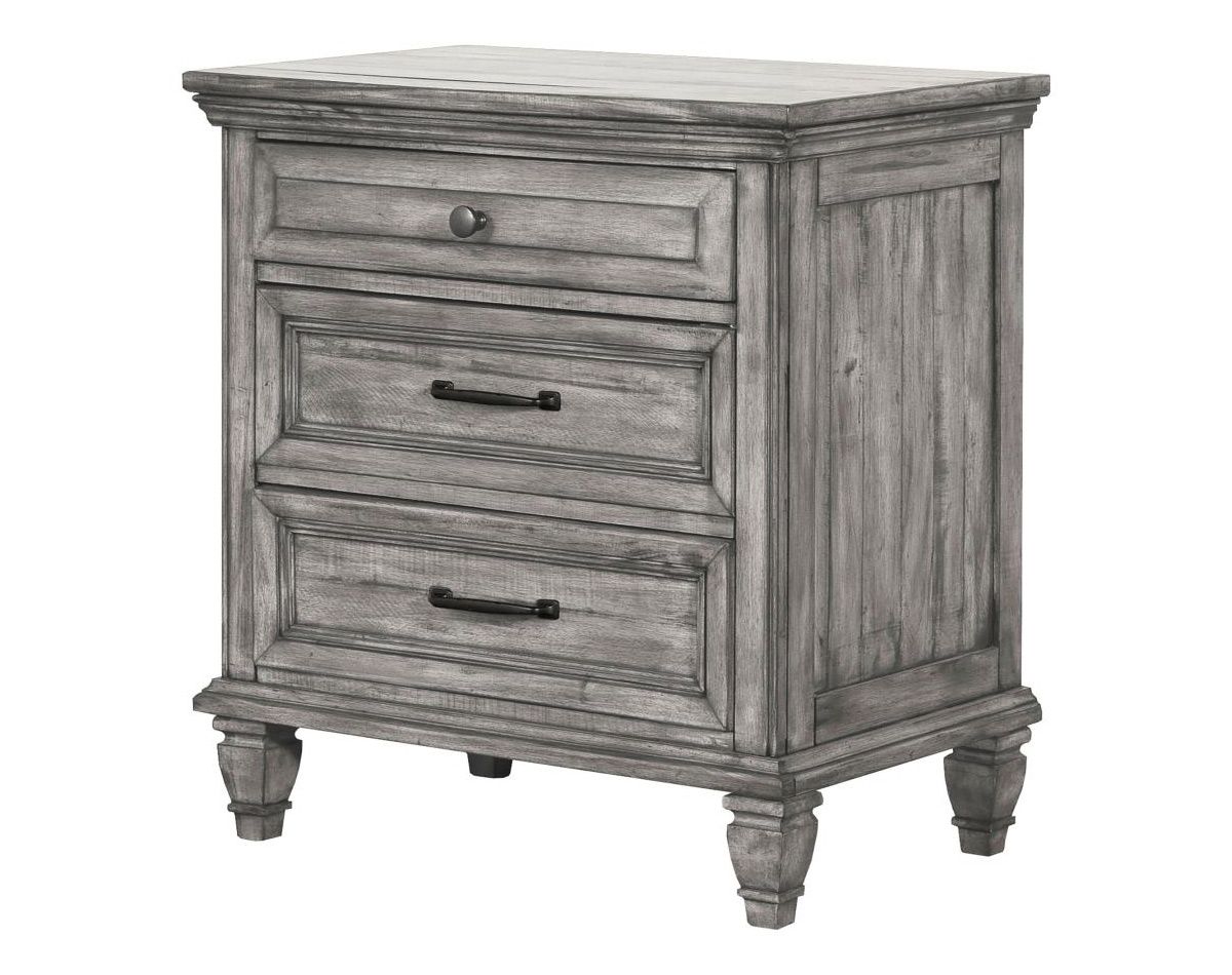 Cambridge Grey Finish Night Stand