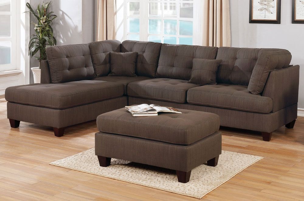 Camryn Sectional With Ottoman Set