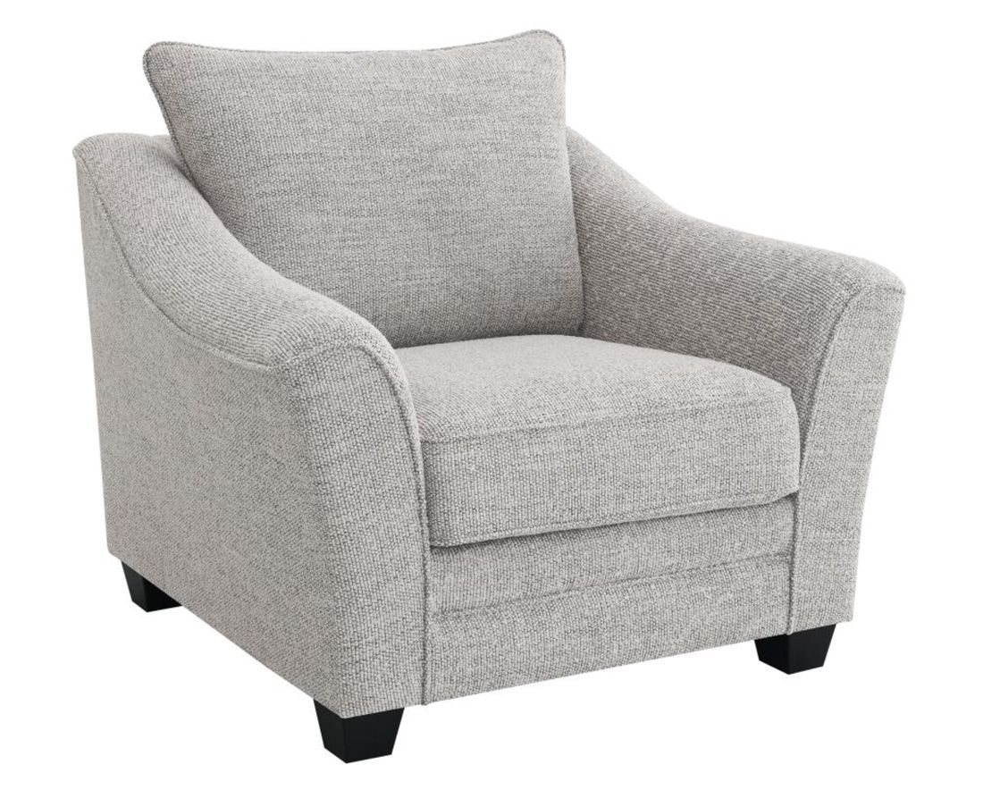 Cameley Light Grey Boucle Upholstered Chair