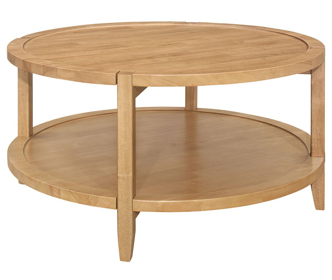 Cathy Round Solid Wood Coffee Table