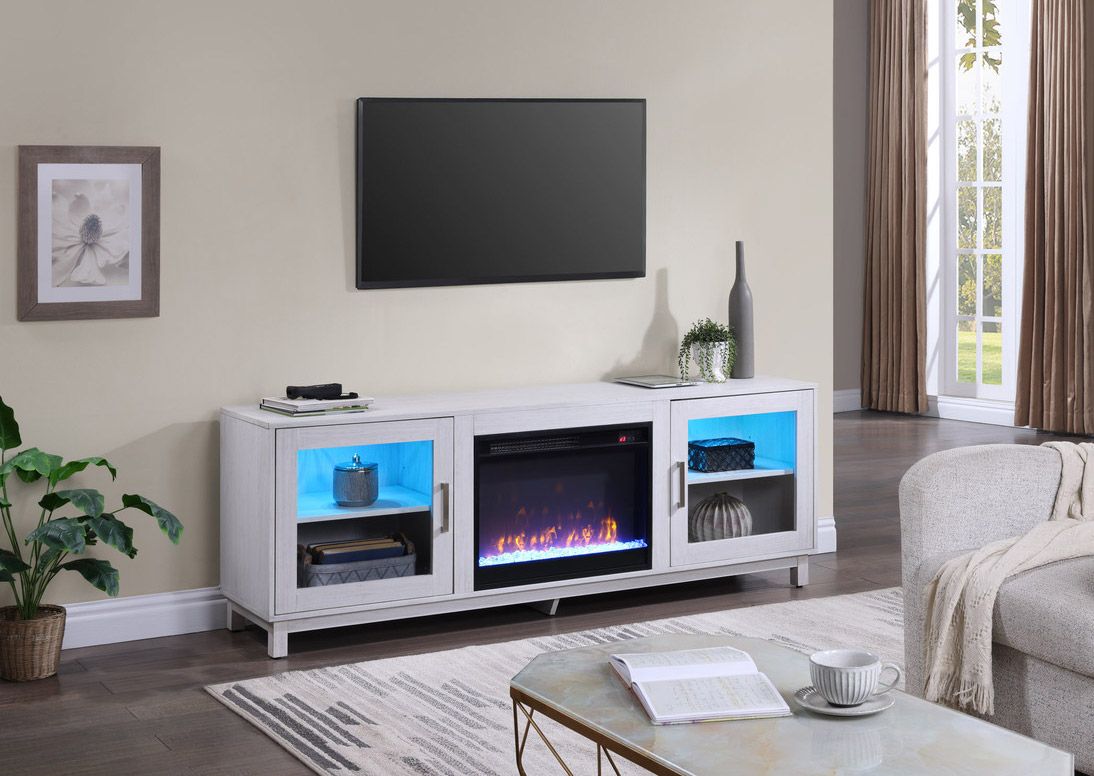 Christa TV Stand With Fireplace