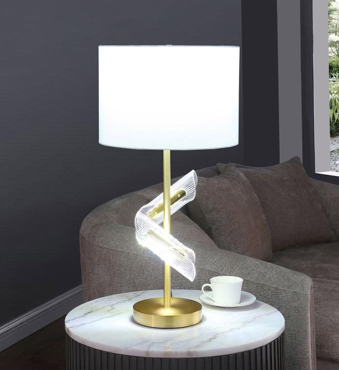 Circa Gold Finish Table Lamps