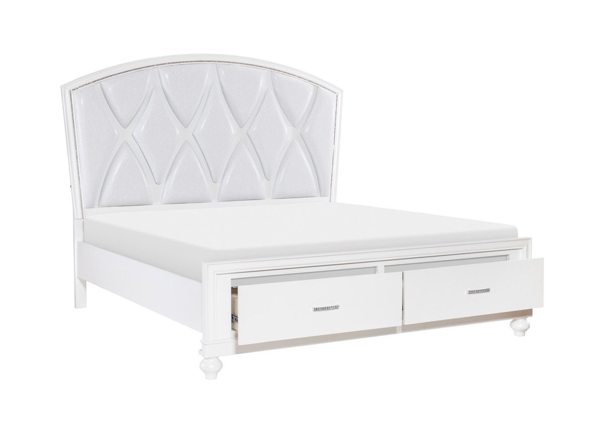 Claudia Bed with Two Drawers