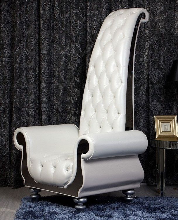 Clive High Back Accent Chair