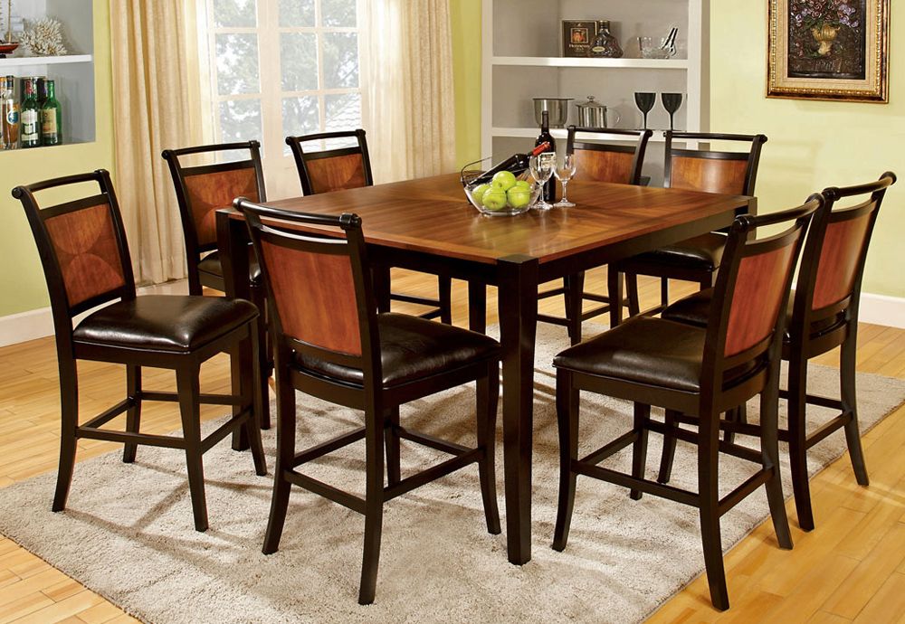 Salida Acacia Wood Top Pub Table Set