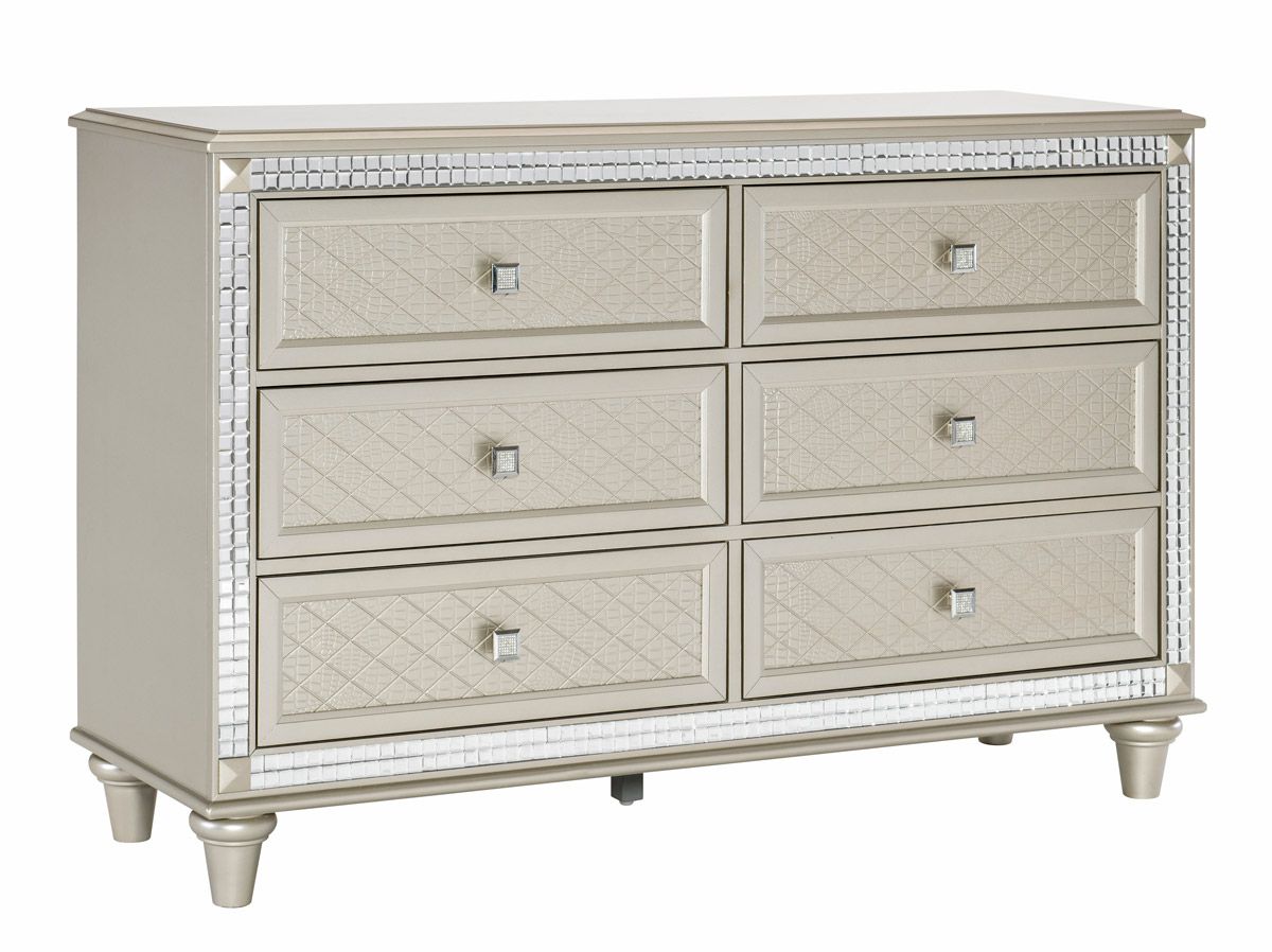 Dafne Dresser With Crystal Accents