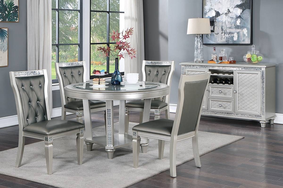 Dafne Round Dining Table Set