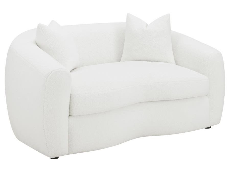 Dagmar Teddy Fabric Loveseat