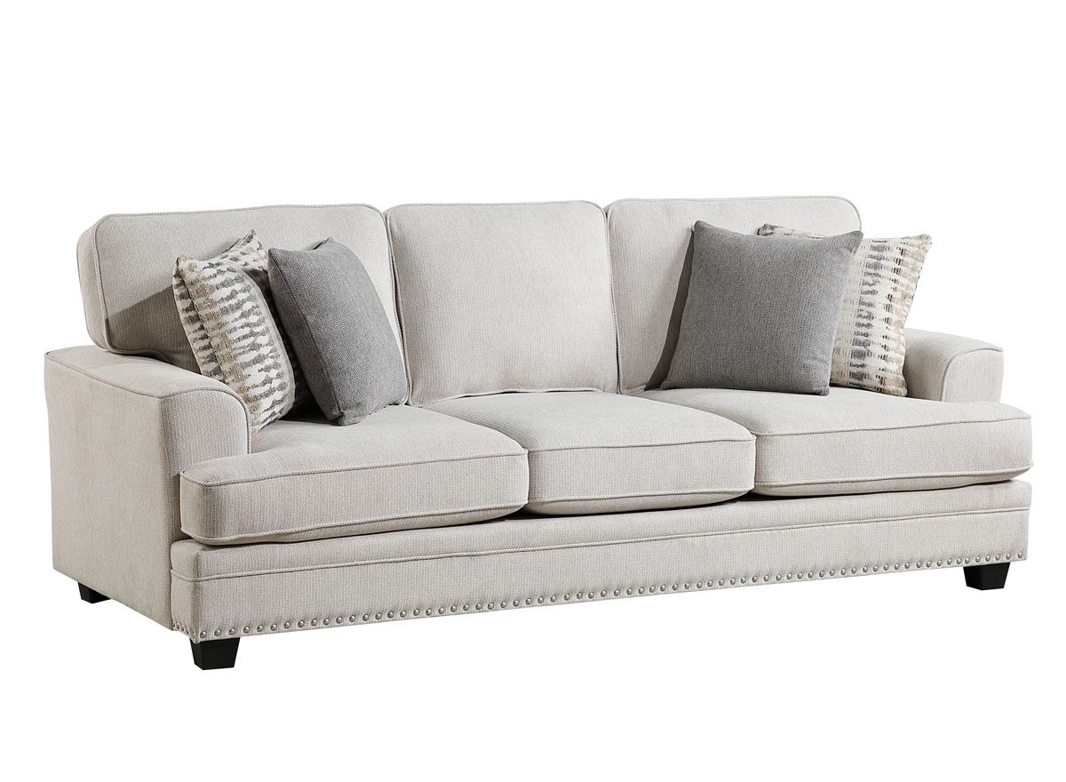 Dalton Beige Chenille Casual Sofa