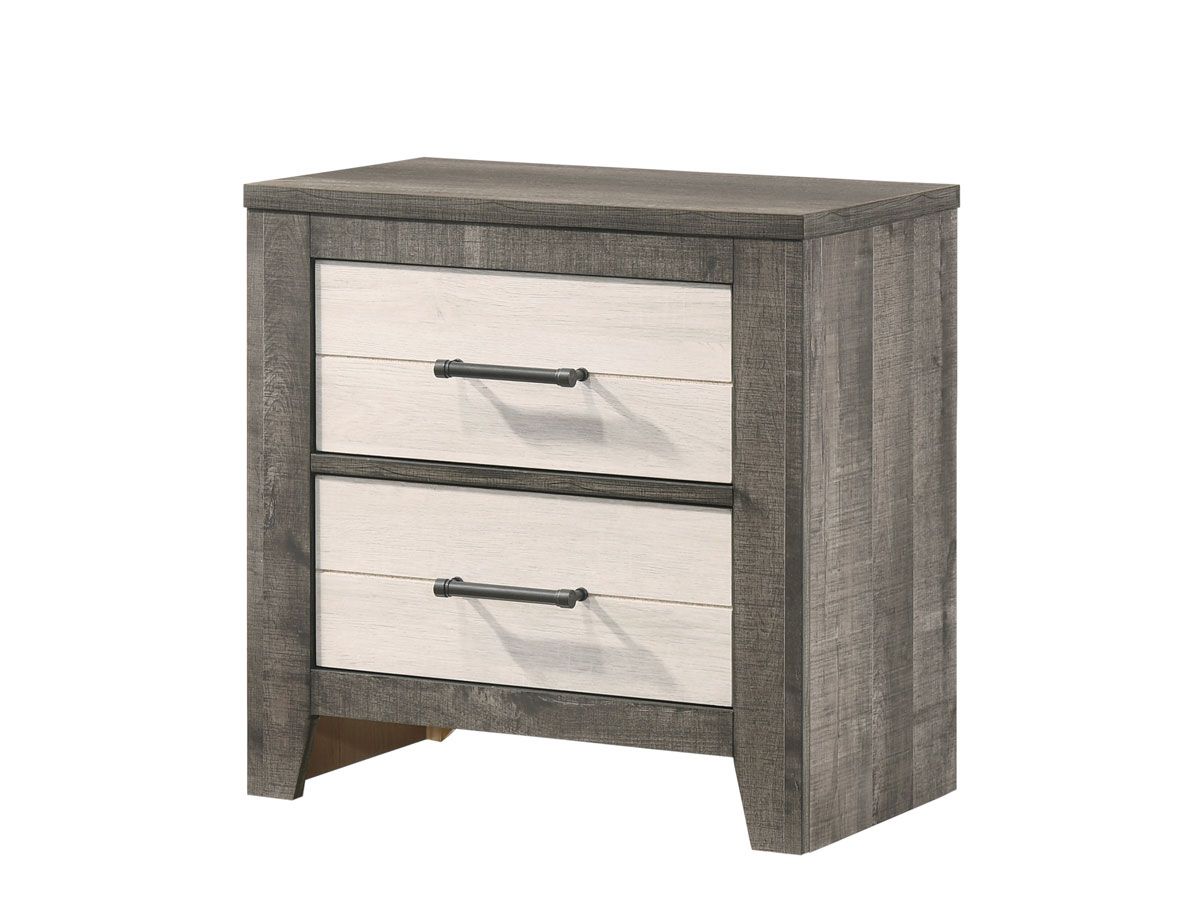 Darian Rustic Finish Night Stand