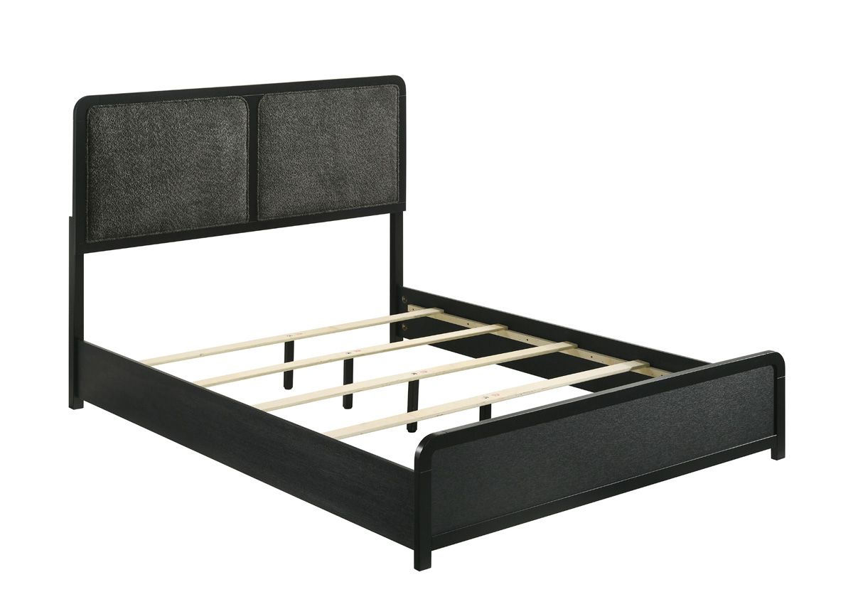 Dario Black Finish Bed