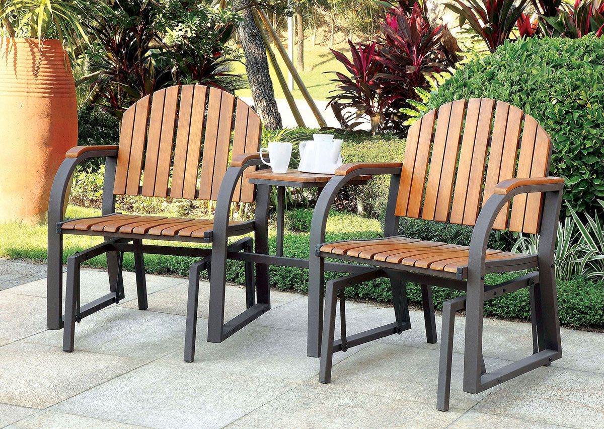 Dawson Outdoor Rocking Chair Set