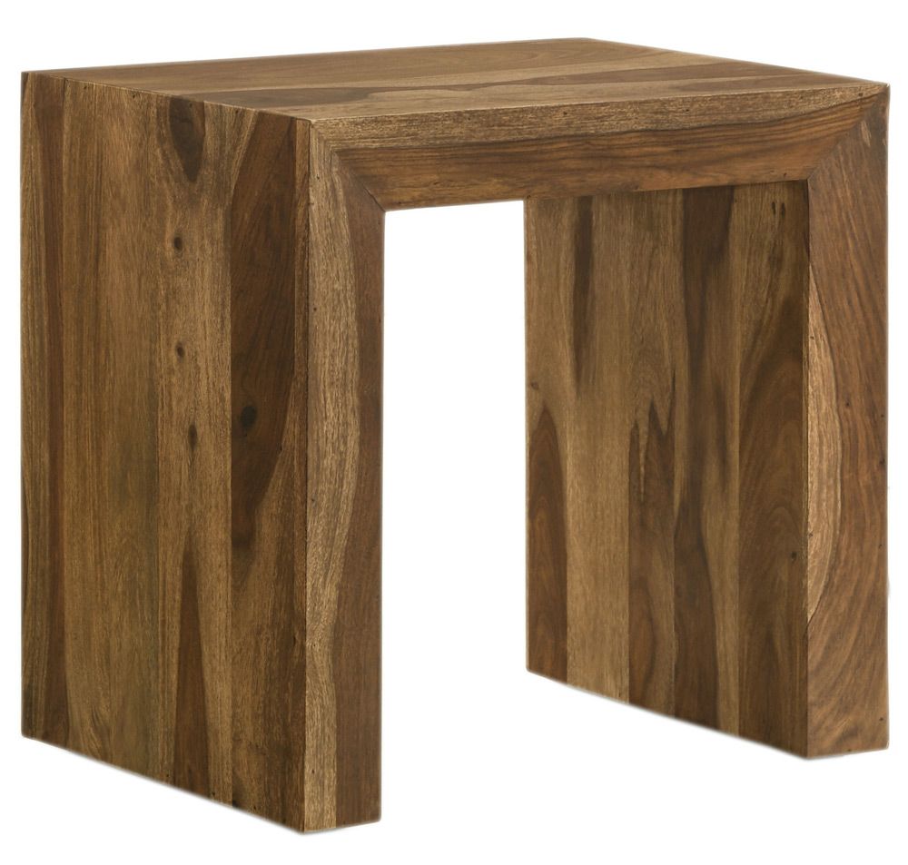 Doyle Square Solid Wood End Table