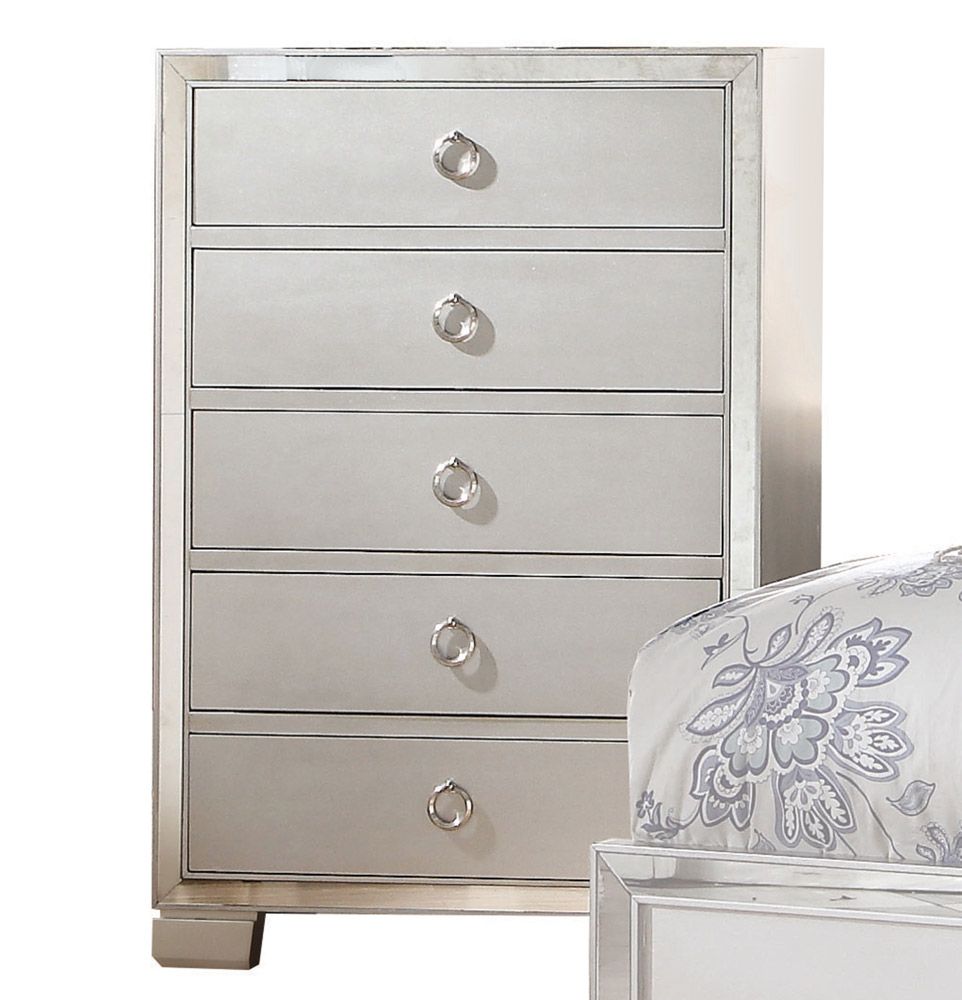 Dria Platinum Finish Chest