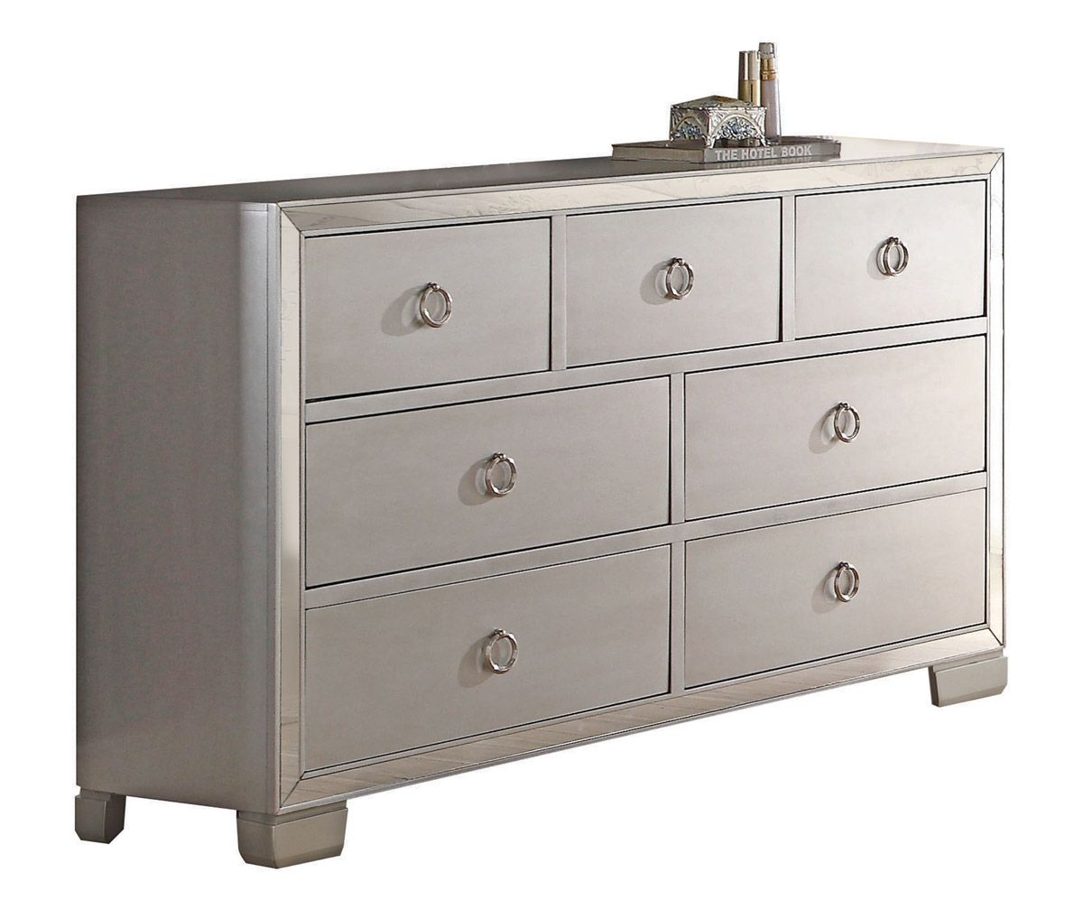 Dria Platinum Finish Dresser