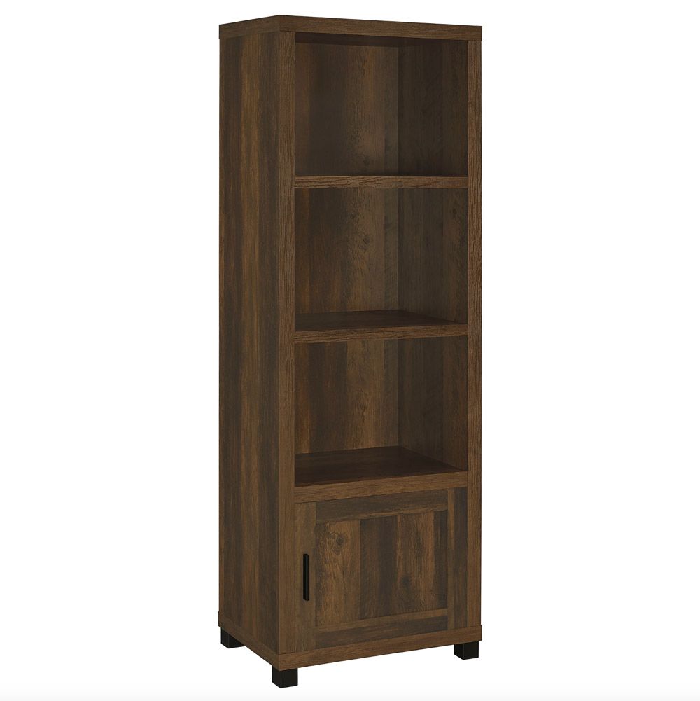 Elen Media Tower Rustic Walnut