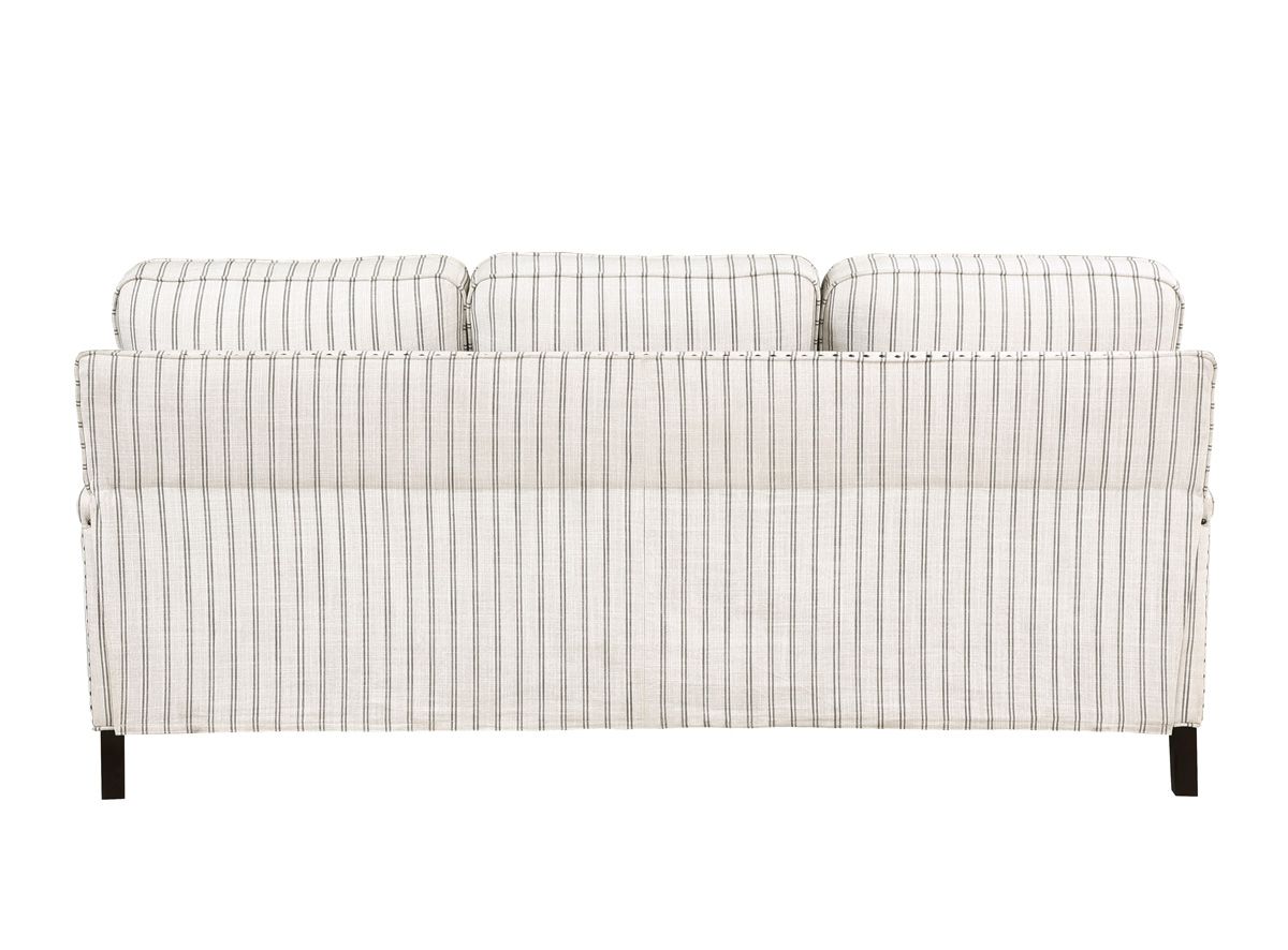 Elettra Retro Modern Sofa Back Side