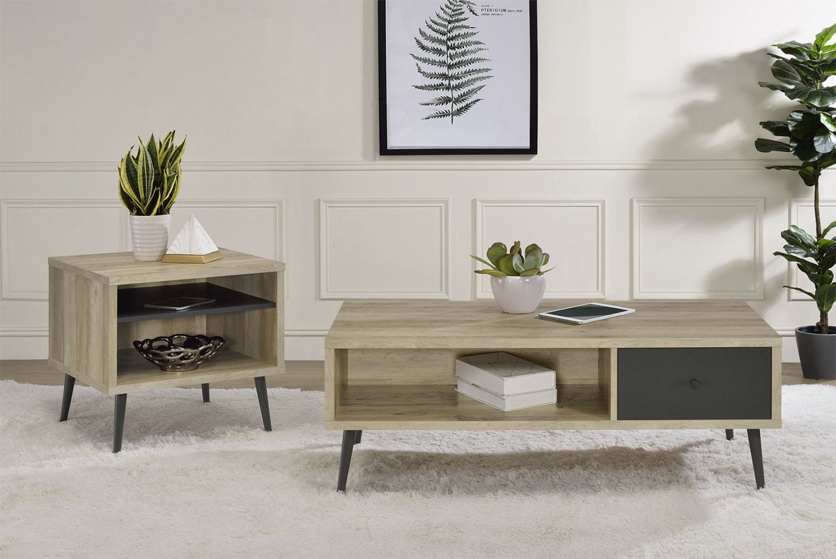 Elhan Storage Coffee Table Set