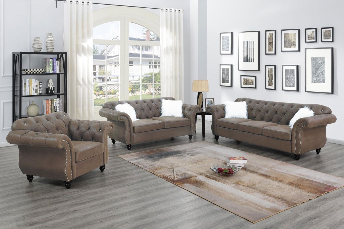 Esther Chesterfield Sofa Set