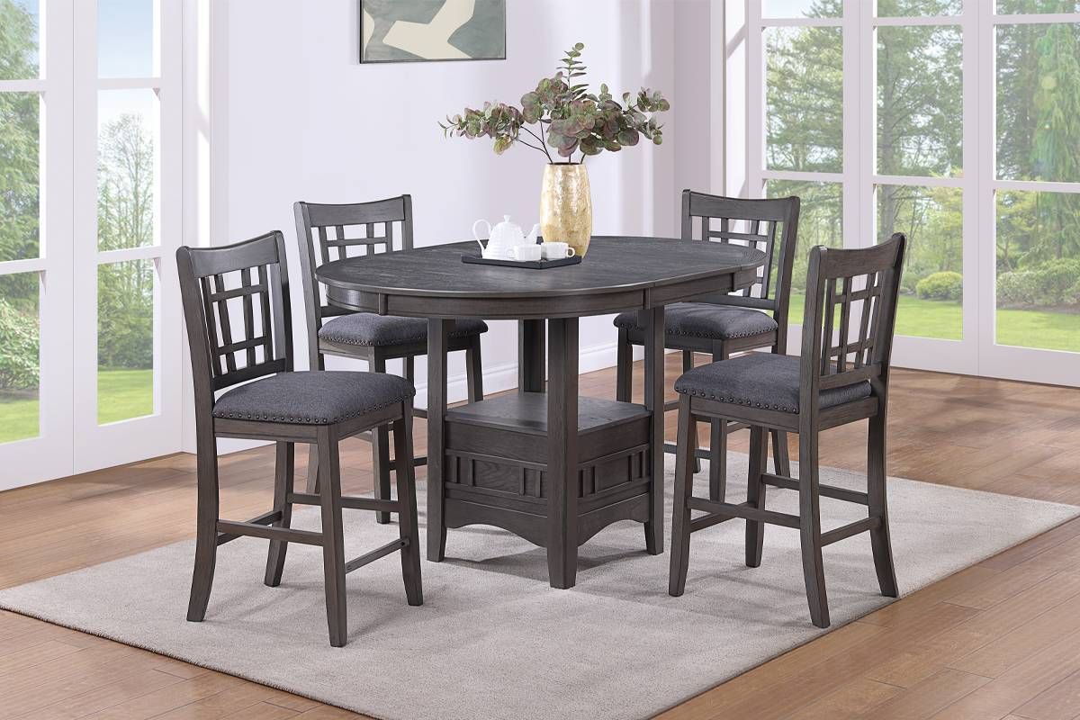 Evan 5-Piece Counter Height Table Set