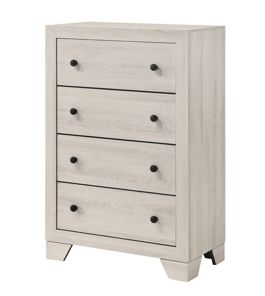 Fairbanks White Wash Finish Chest