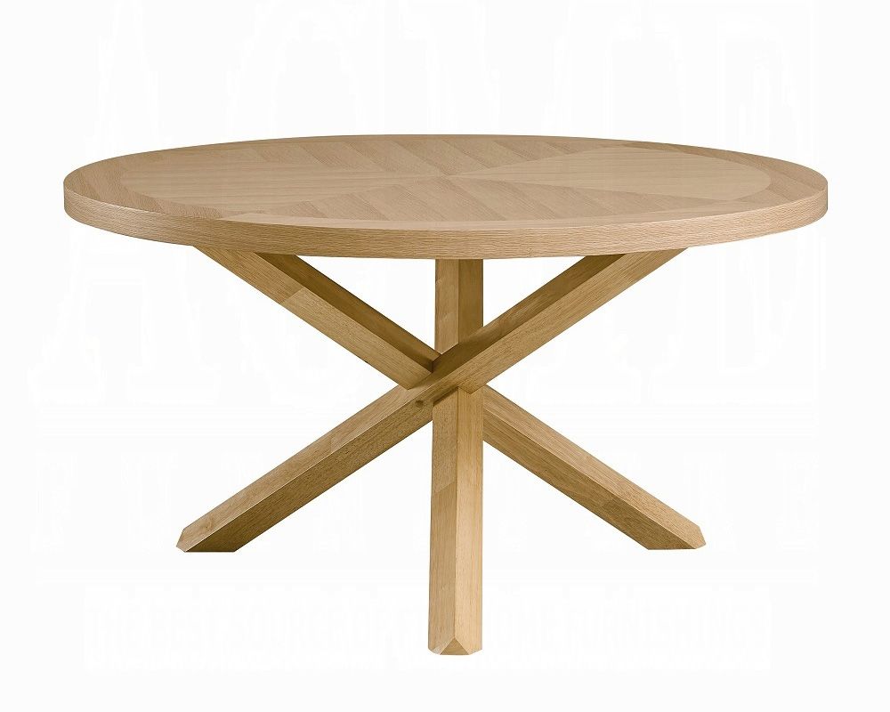 Forana Oak Finish Dining Table